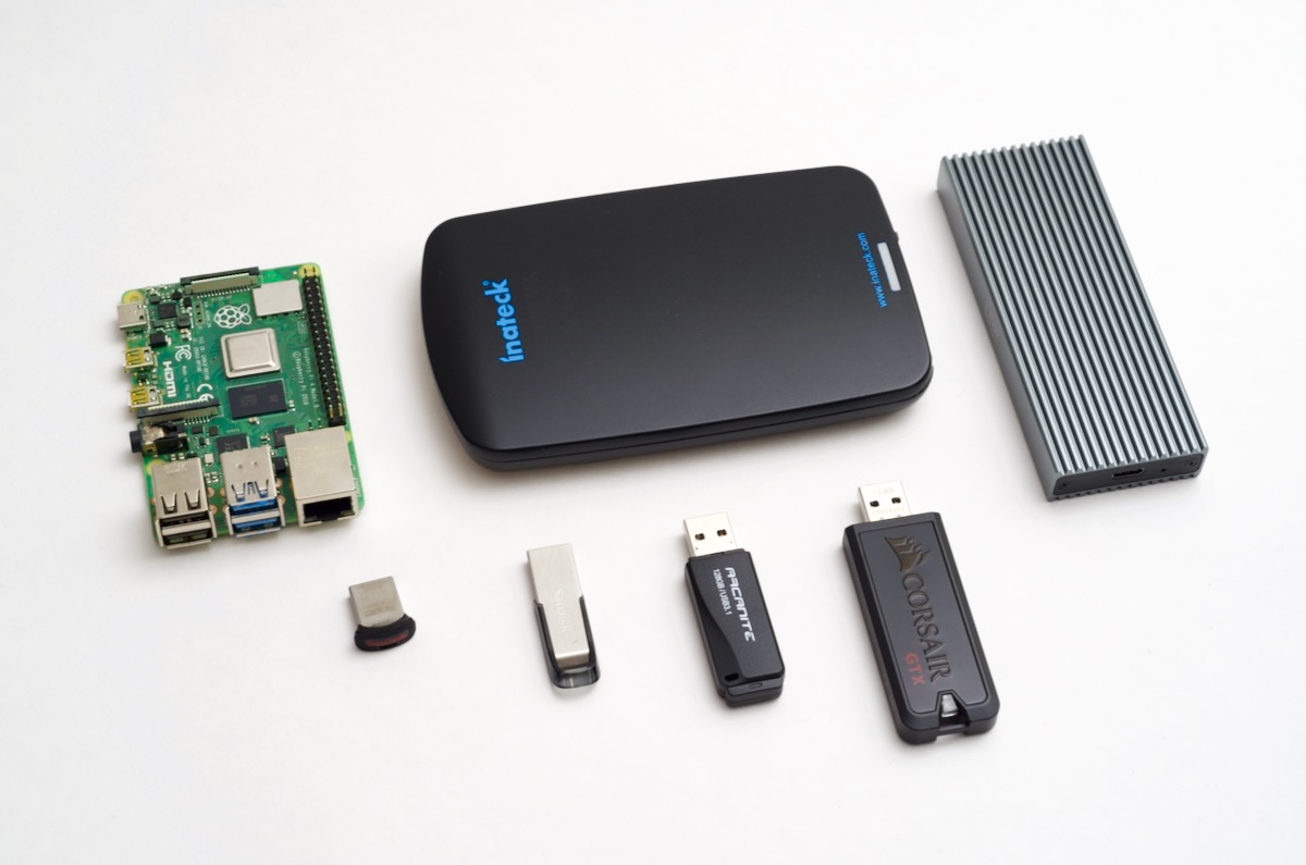 USB Performance testing - SATA SSD, NVMe, and Flash drives