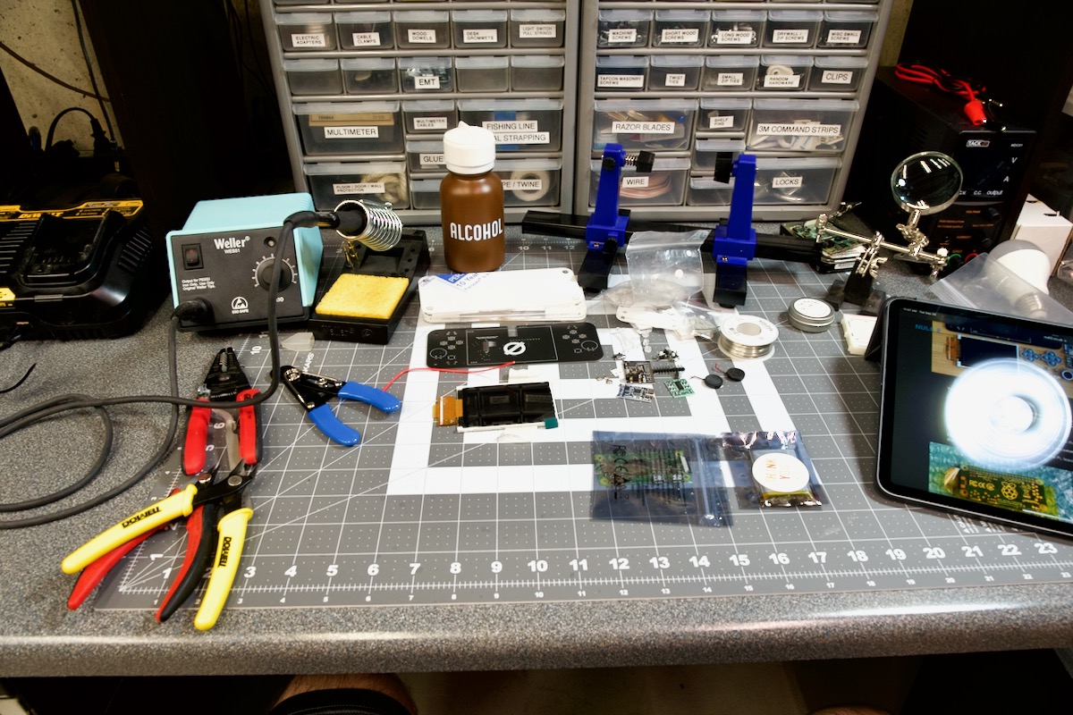 Workbench - Null 2 soldering setup