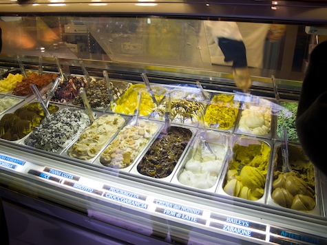 Mmm... real Italian gelato!