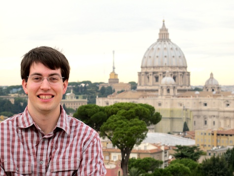 Jeff Geerling in front of St. Peter's Basilica